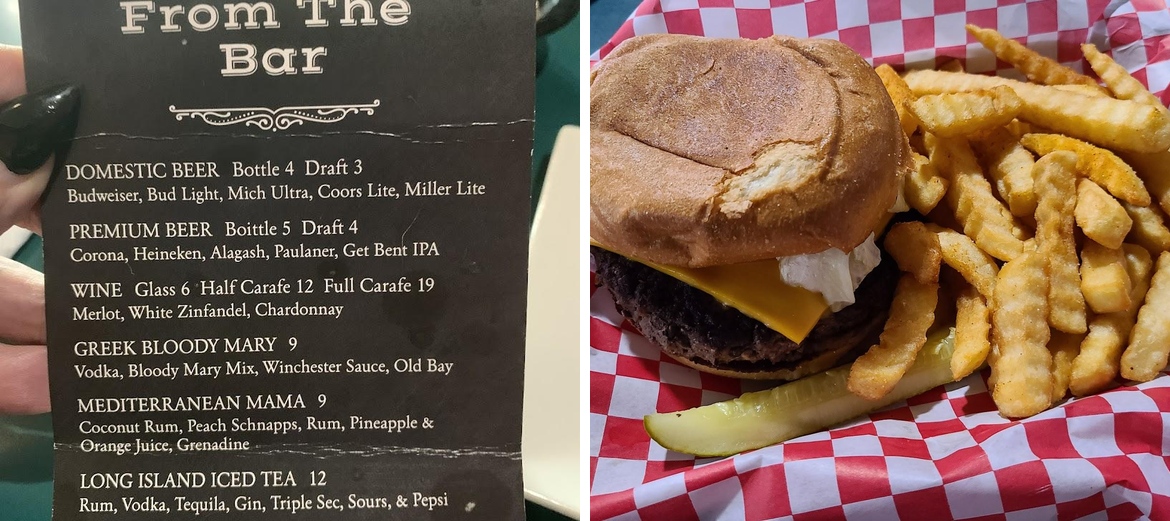 Mitchells Restaurant Menu