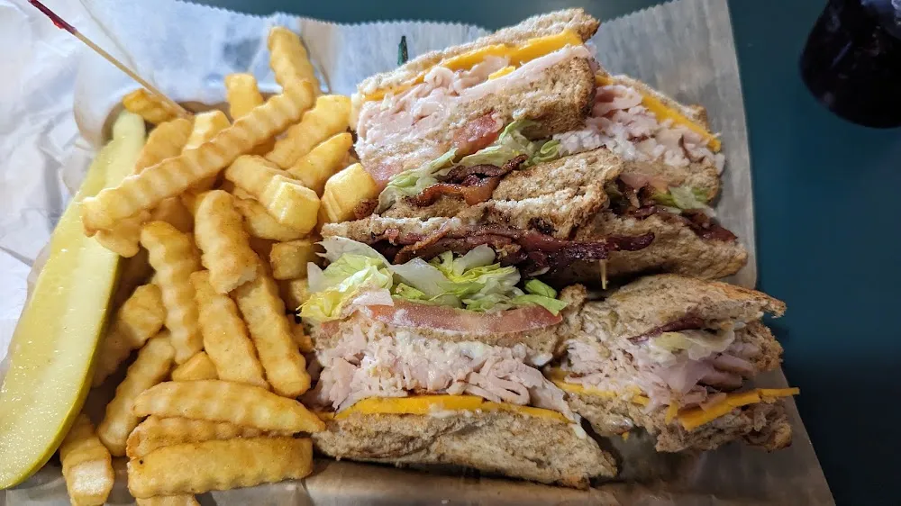 Chicken Salad Club Sandwich