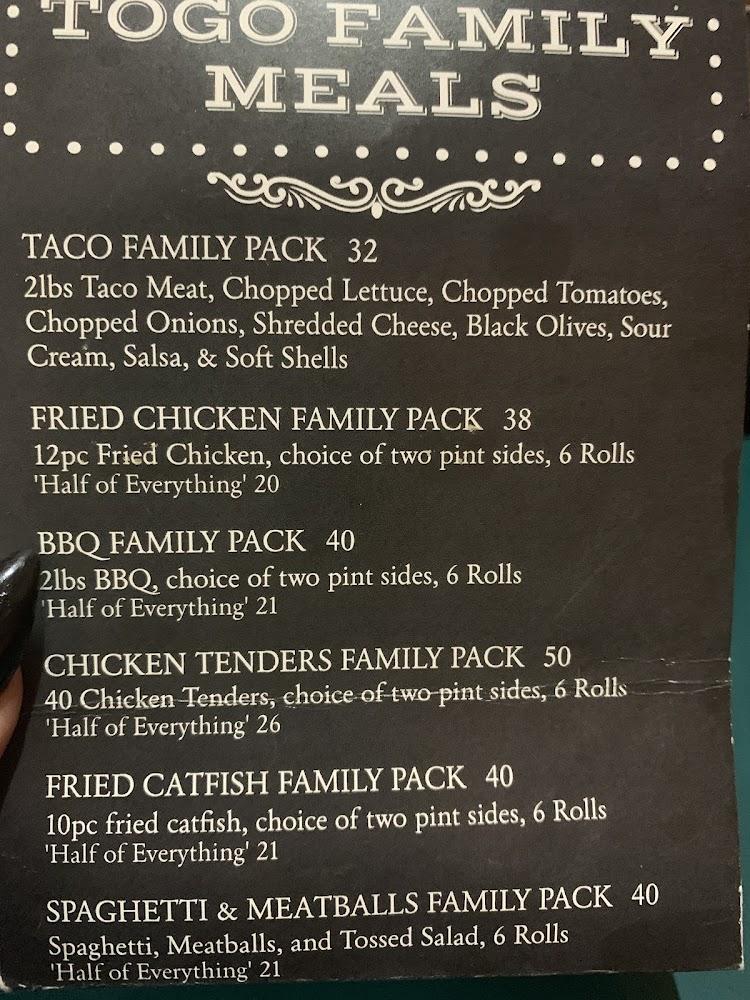 Mitchells Restaurant Menu image 2