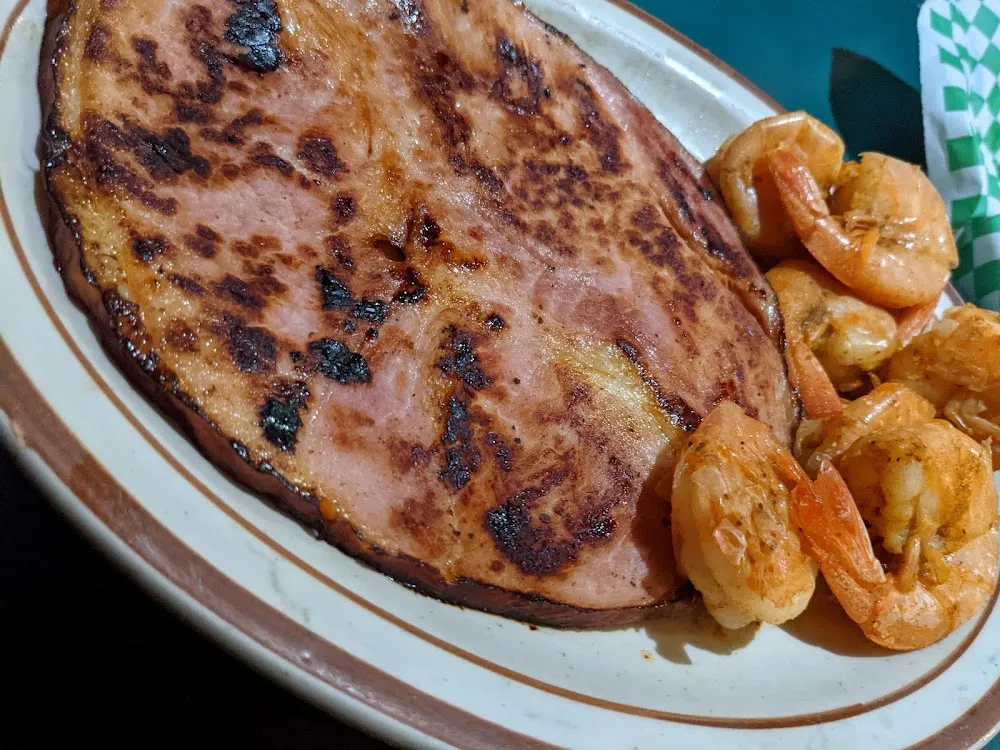 Virginia Ham and Boiled Shrimp